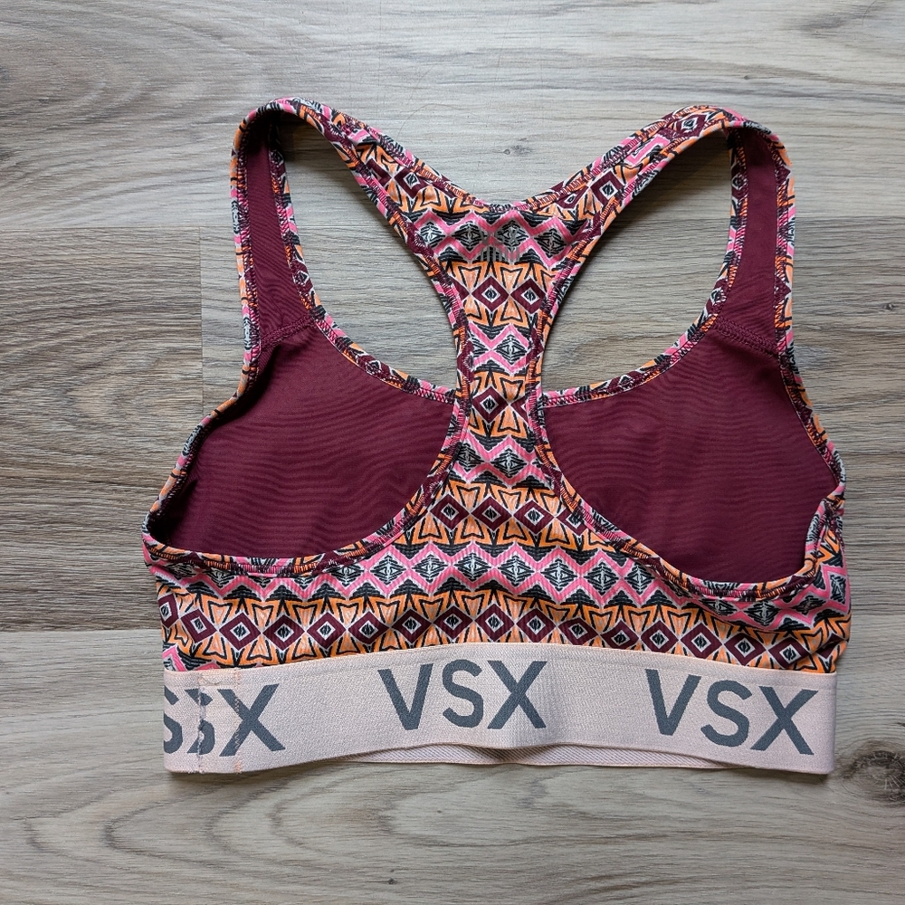 Victoria's‎ Secret Sports Bra Medium Like New No Padding Low Impact - Picture 2 of 2